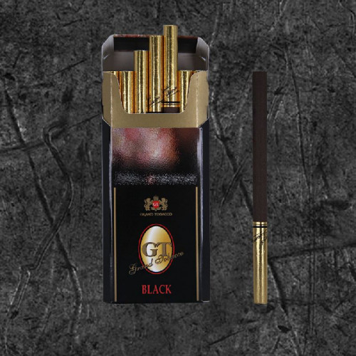 Сигареты ГТ Блек слимс (GT Black Slims 100mm)
